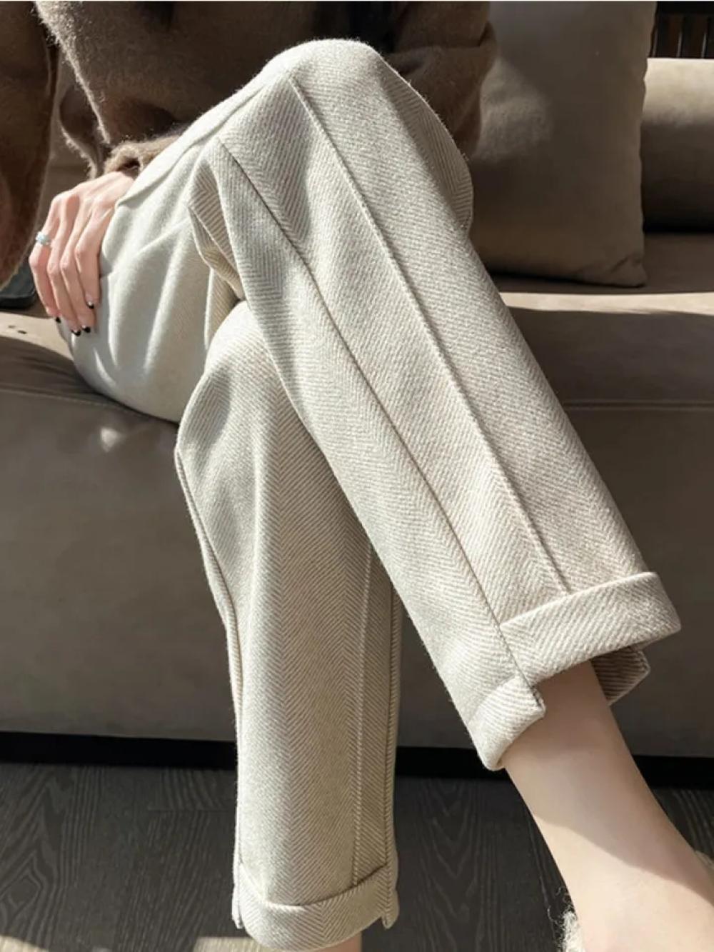 Damen Hose Woll-Mix Jumper