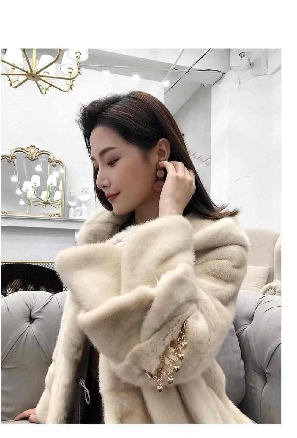 Damen Mantel "Fluffy"