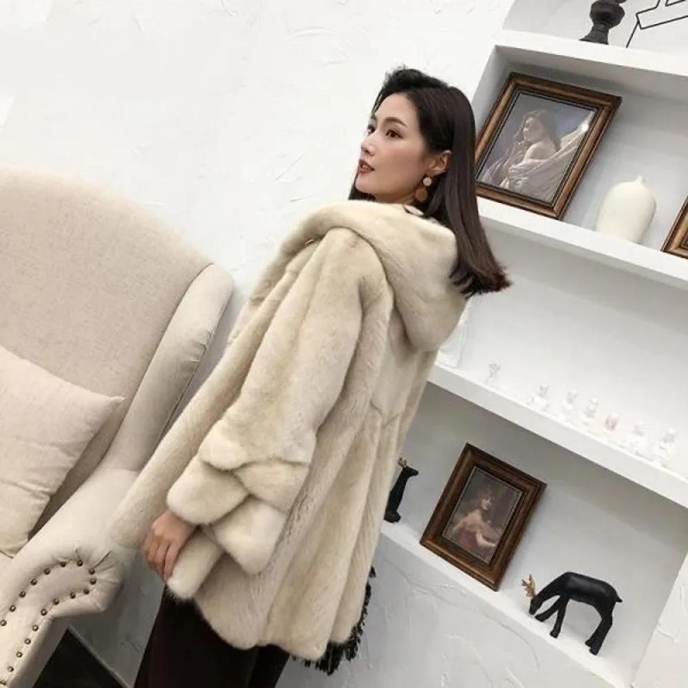 Damen Mantel "Fluffy"