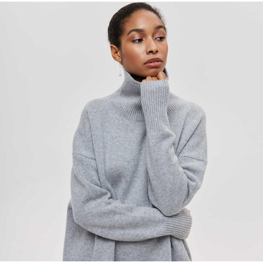 Rollkragenpullover "leys"