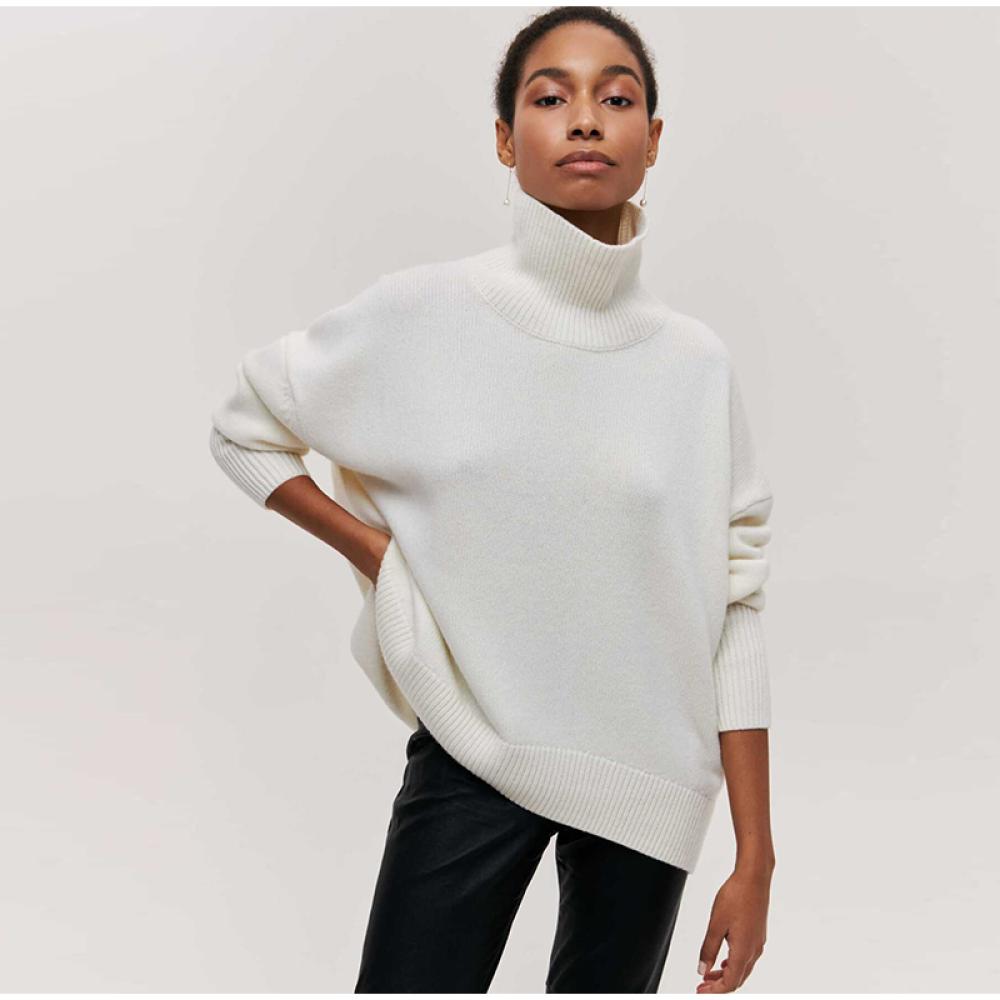 Rollkragenpullover "leys"