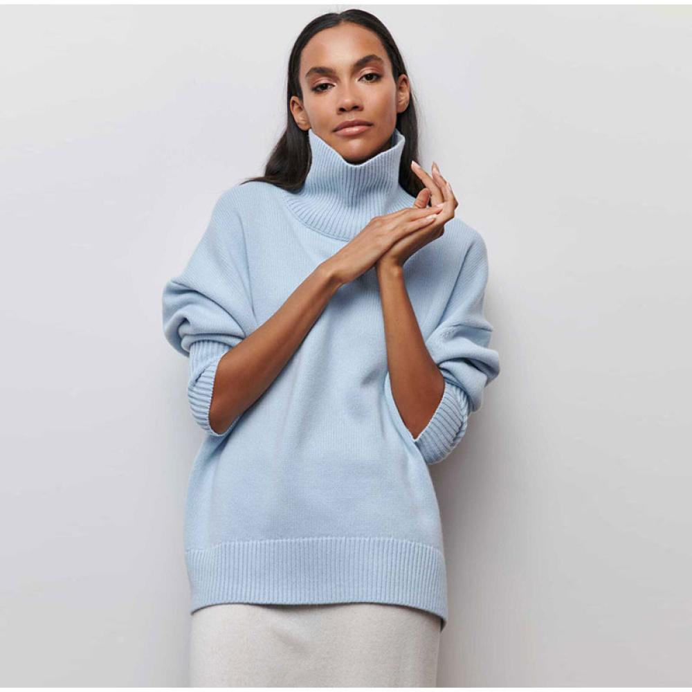 Rollkragenpullover "leys"