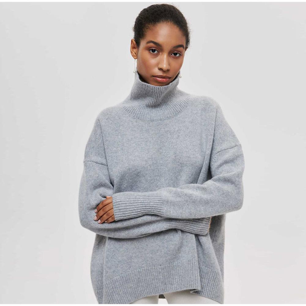 Rollkragenpullover "leys"