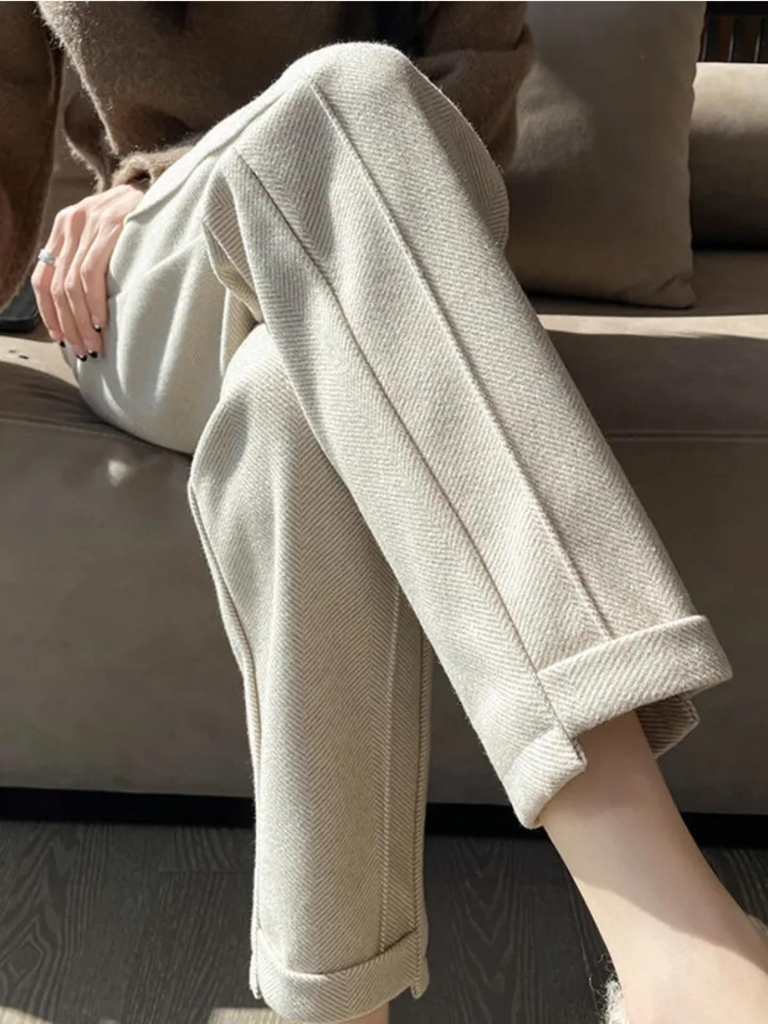 Damen Hose Woll-Mix Jumper