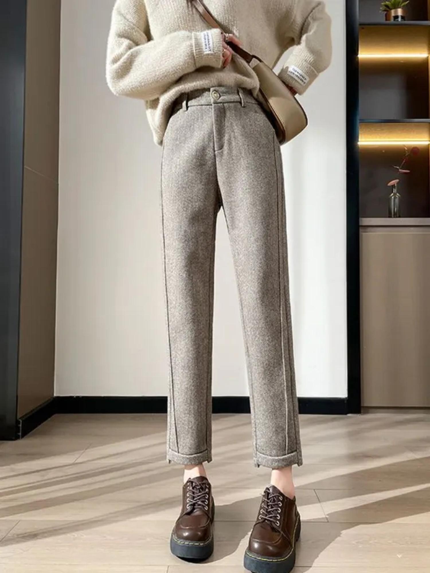 Damen Hose Woll-Mix Jumper
