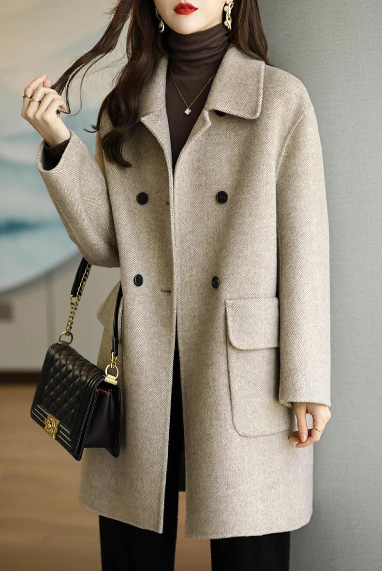 elegante Winter Mantel Damen "Sansa"