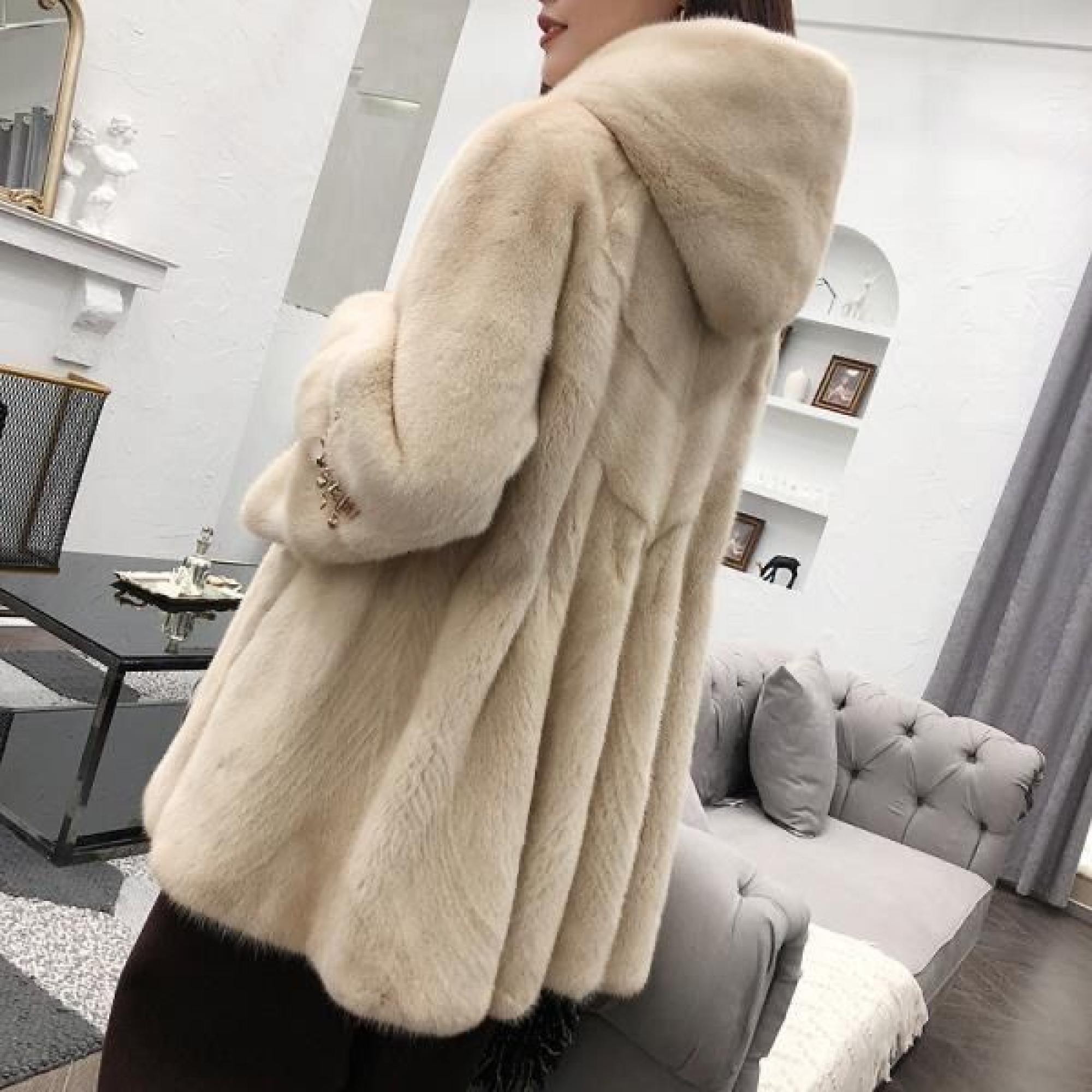 Damen Mantel "Fluffy"