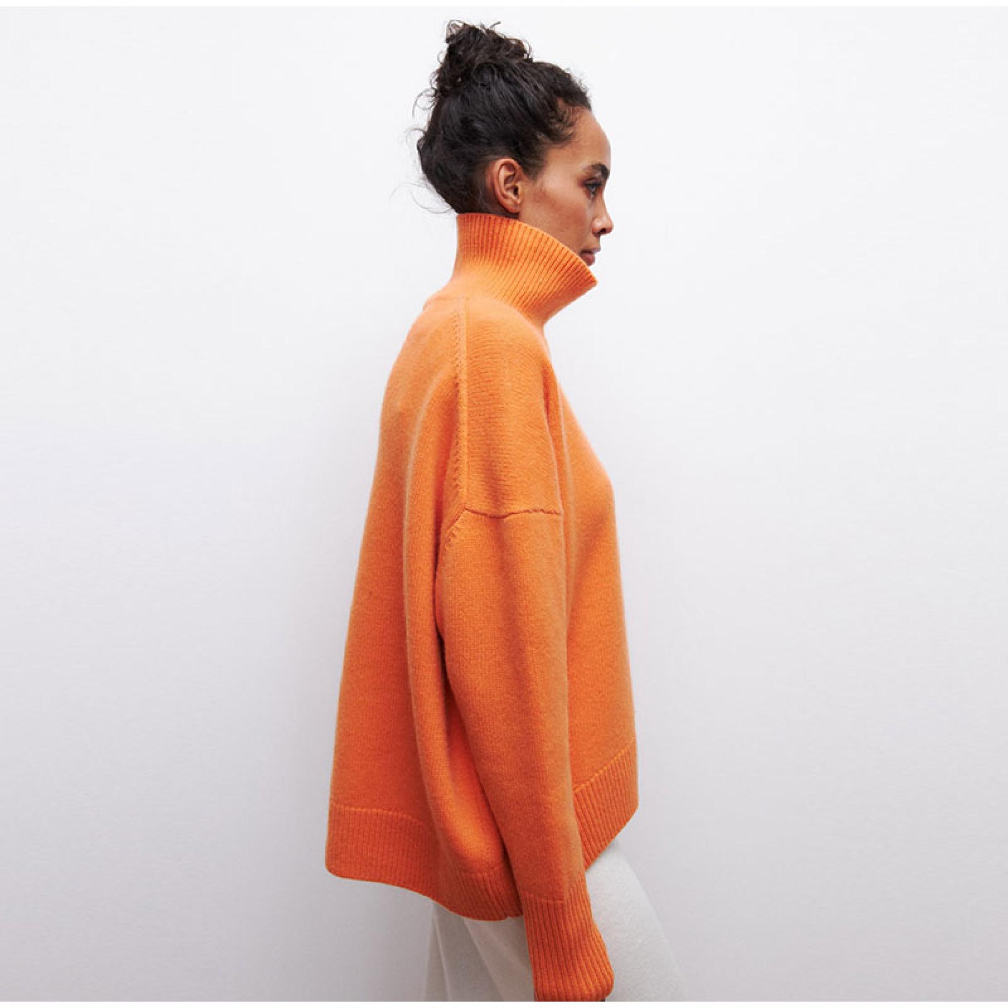Rollkragenpullover "leys"