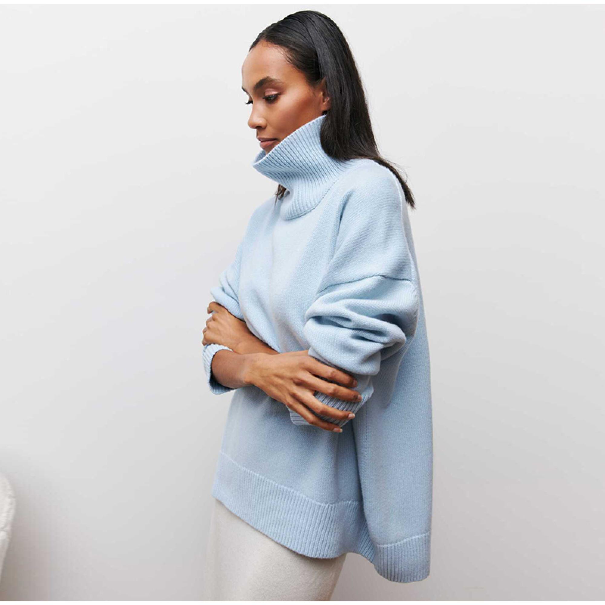 Rollkragenpullover "leys"