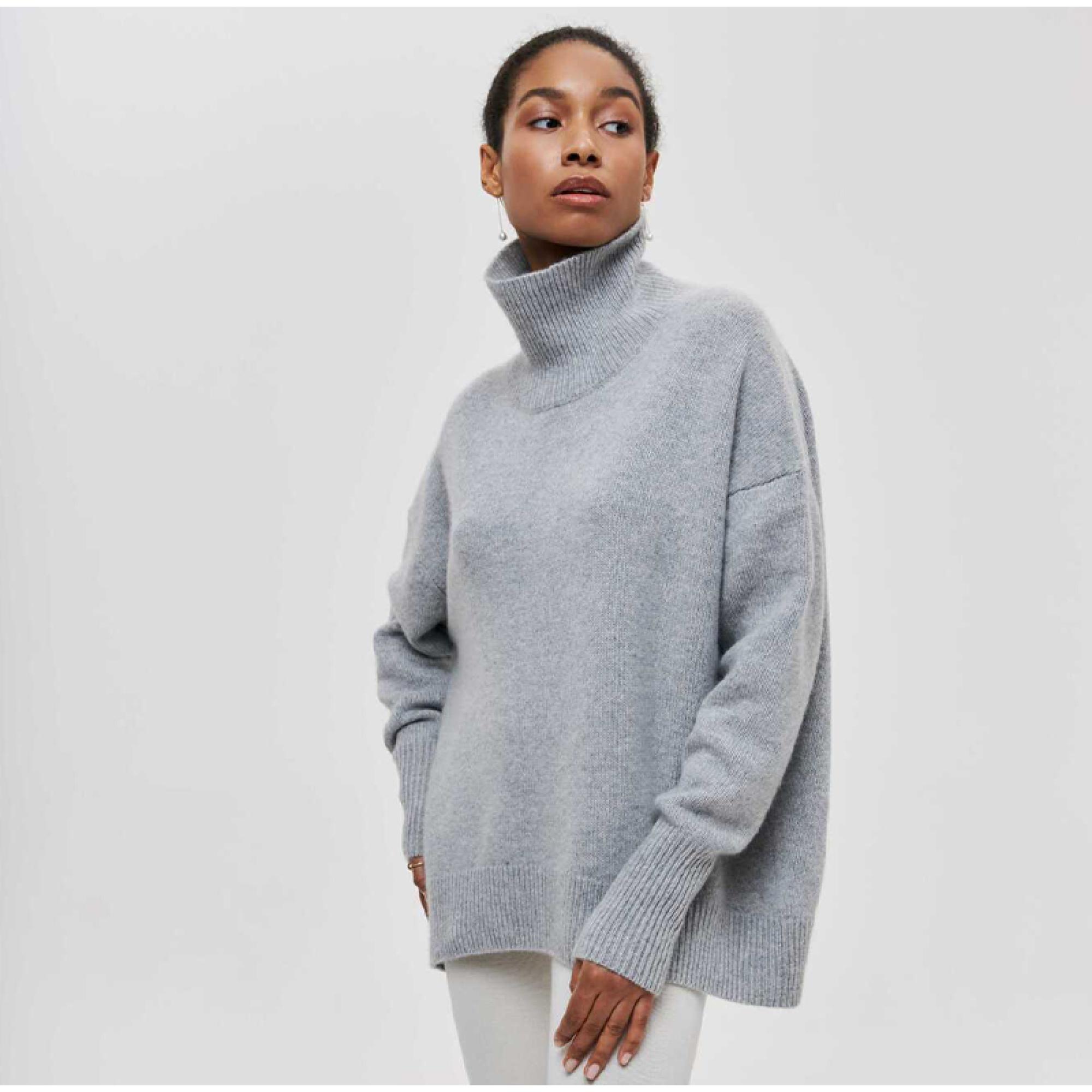 Rollkragenpullover "leys"