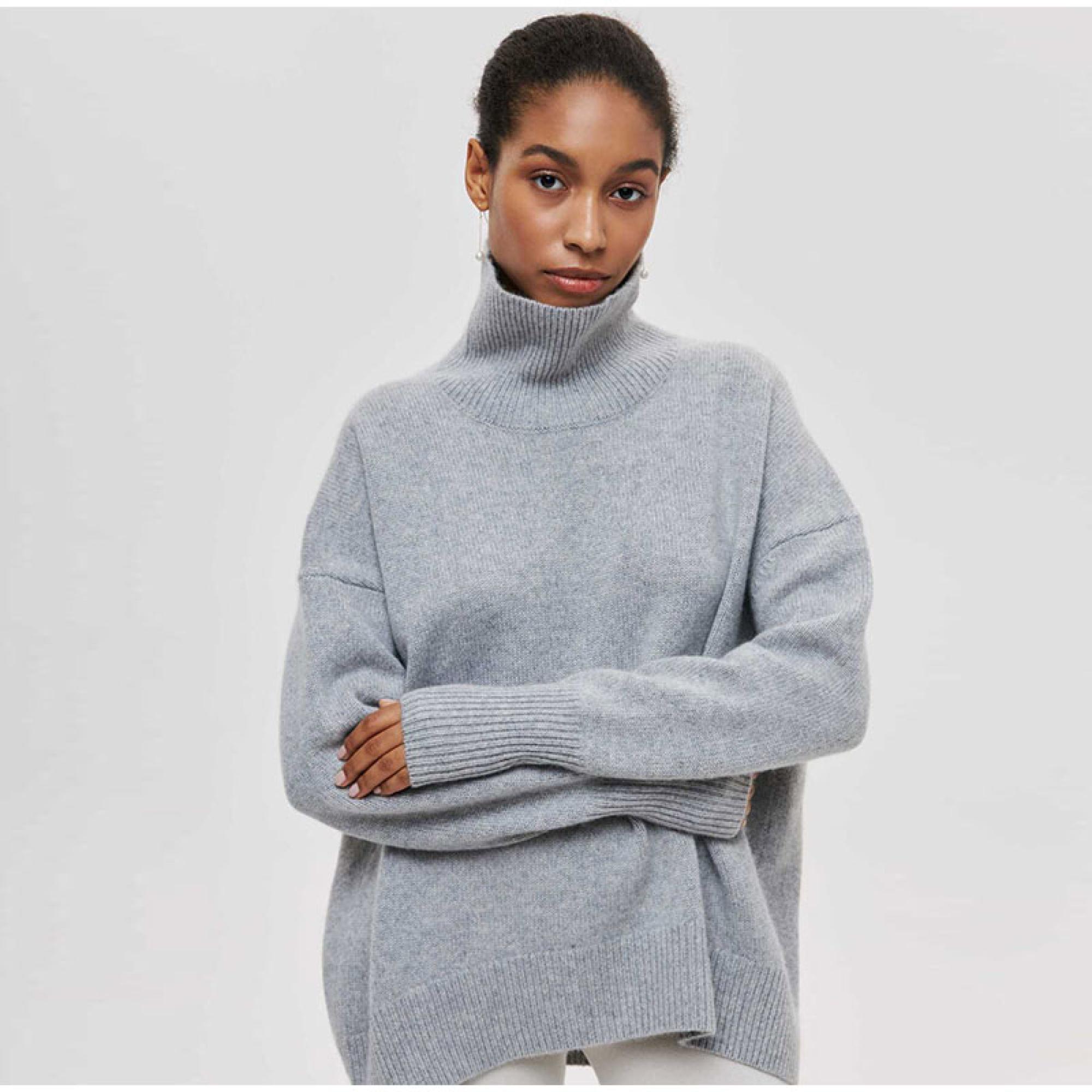 Rollkragenpullover "leys"